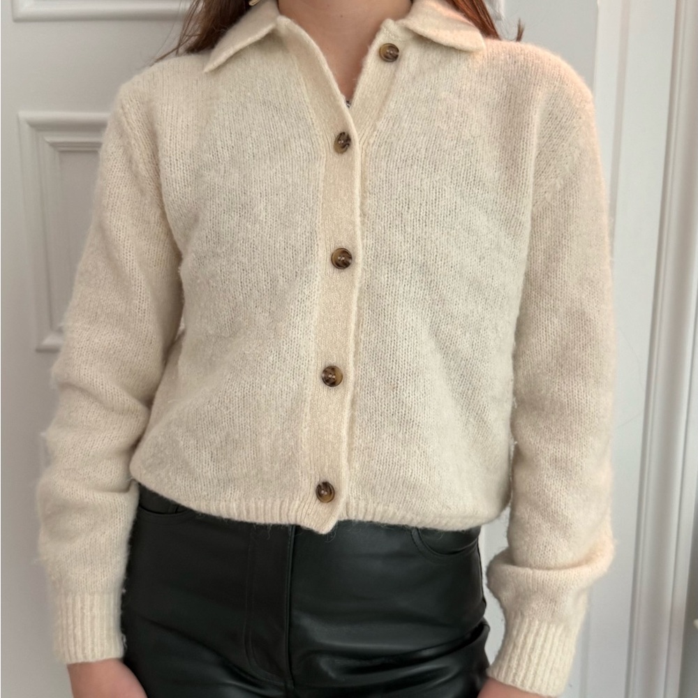 & Other Stories Button-Up Cardigan